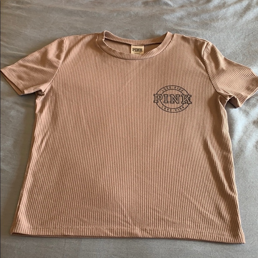 PINK Ribbed Top
